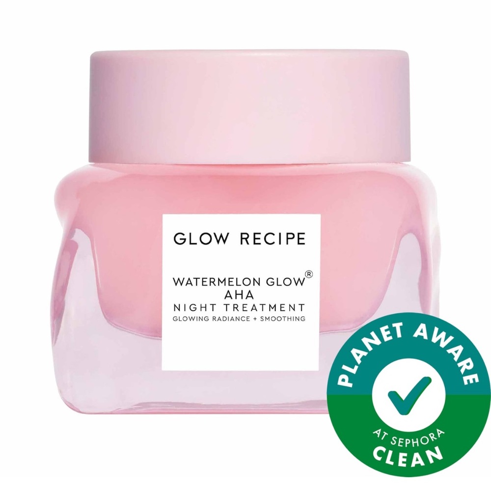 💛 2/$25 GLOW RECIPE Mini Watermelon Glow AHA Night Treatment